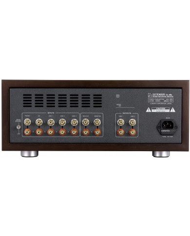 Luxman CL-38u rear Luxman CL-38u rear