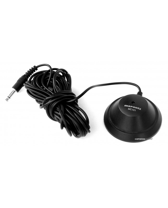 Marantz MC101 mikrofonu, siyah, 3.5mm jaklı, kablolu, kompakt tasarım