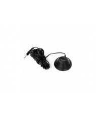 Marantz MC101 mikrofonu, siyah, 3.5mm jaklı, kablolu, kompakt tasarım