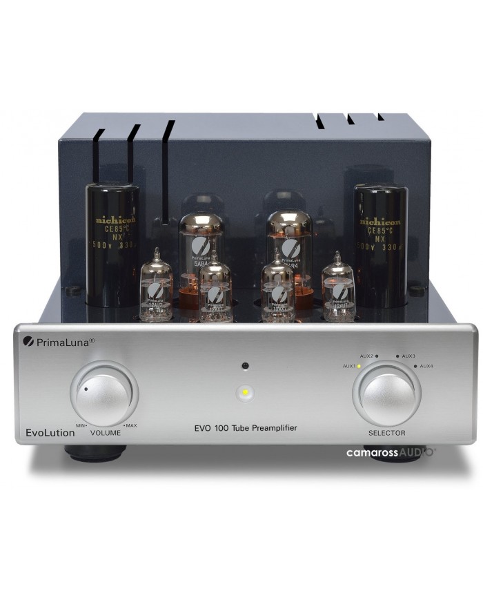 PrimaLuna EVO 100 Tube Preamplifier silver PrimaLuna EVO 100 Tube Preamplifier silver