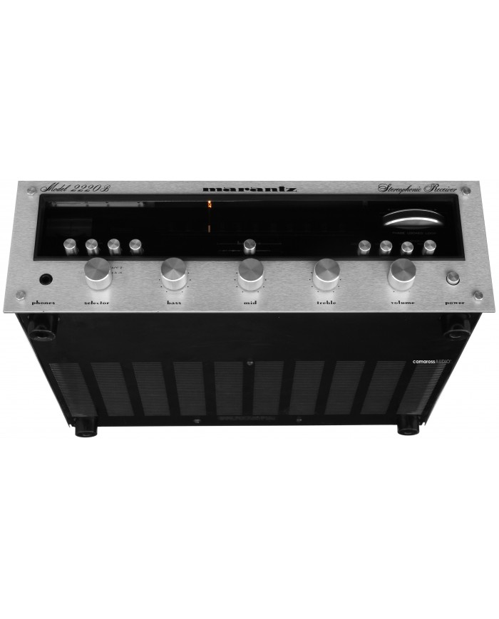 Marantz Model 2220B gümüş retro stereofonik alıcı