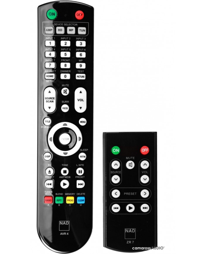 NAD AVR4 , ZR7 Remote controller
