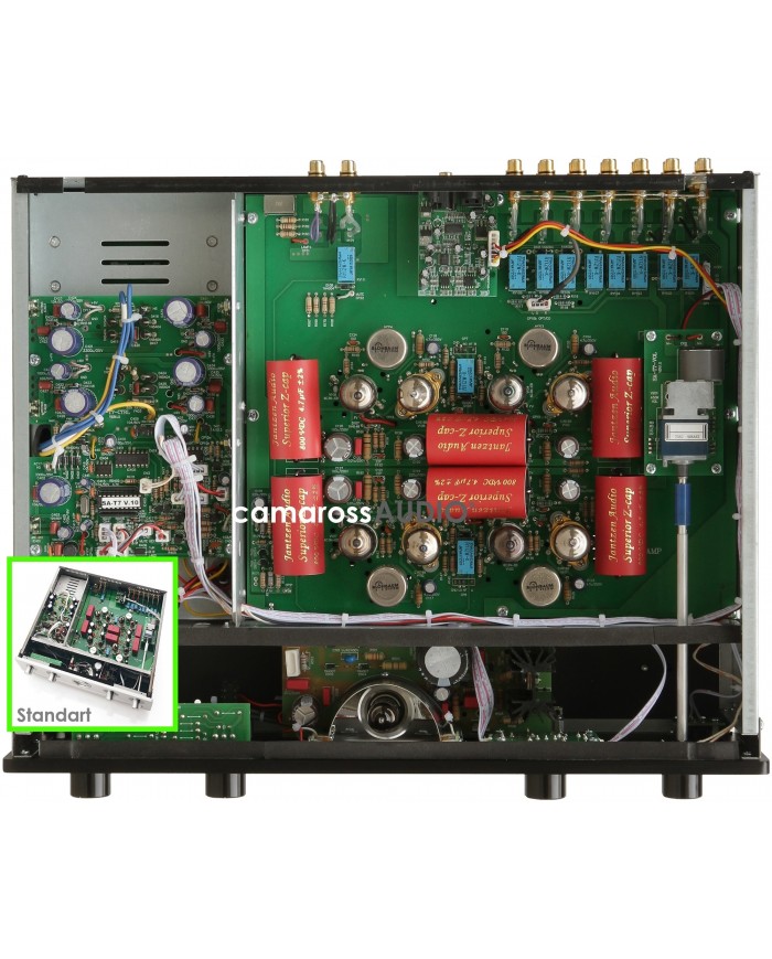 Vincent SA-T7 Tube Stereo Preamp İnside Vincent SA-T7 Tube Stereo Preamp İnside