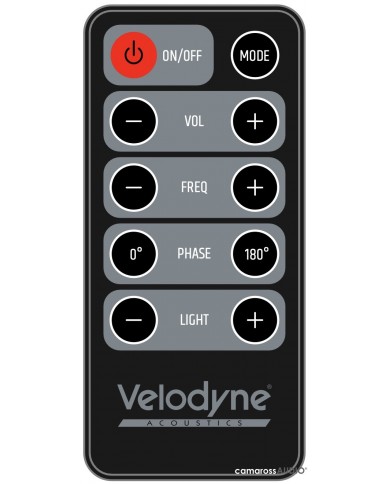 Velodyne Impact X 10 remote control