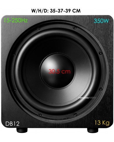 Velodyne Deep Blue 12 size