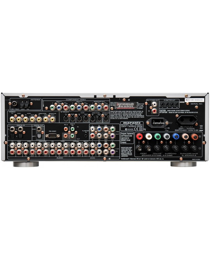 Marantz ZR6001SP rear Marantz ZR6001SP rear