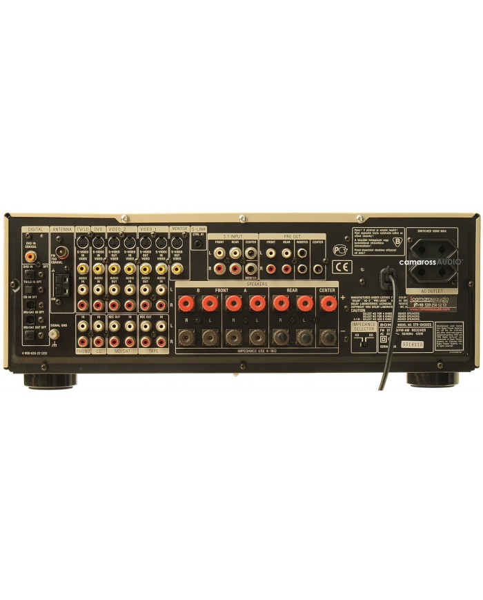 Sony STR-DA50ES REAR Sony STR-DA50ES REAR