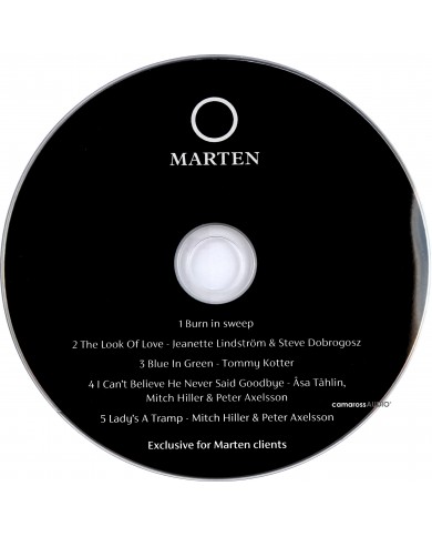 Marten AUDIO CD Marten AUDIO CD