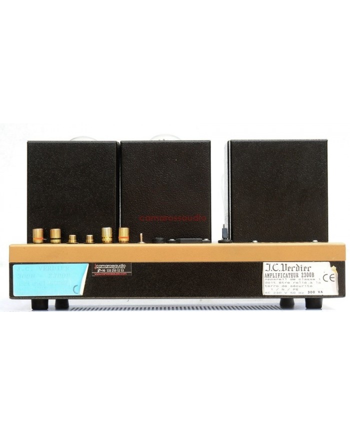 JC Verdier 2300B 300B Tube Power Amp.