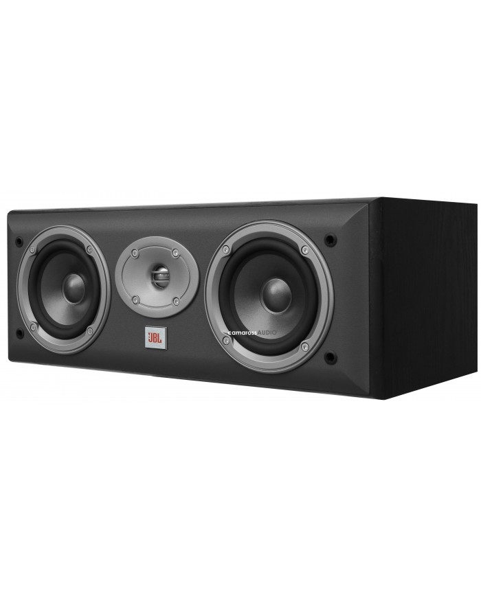 JBL EC25 siyah ev sinema center hoparlör, çift woofer ve tweeter