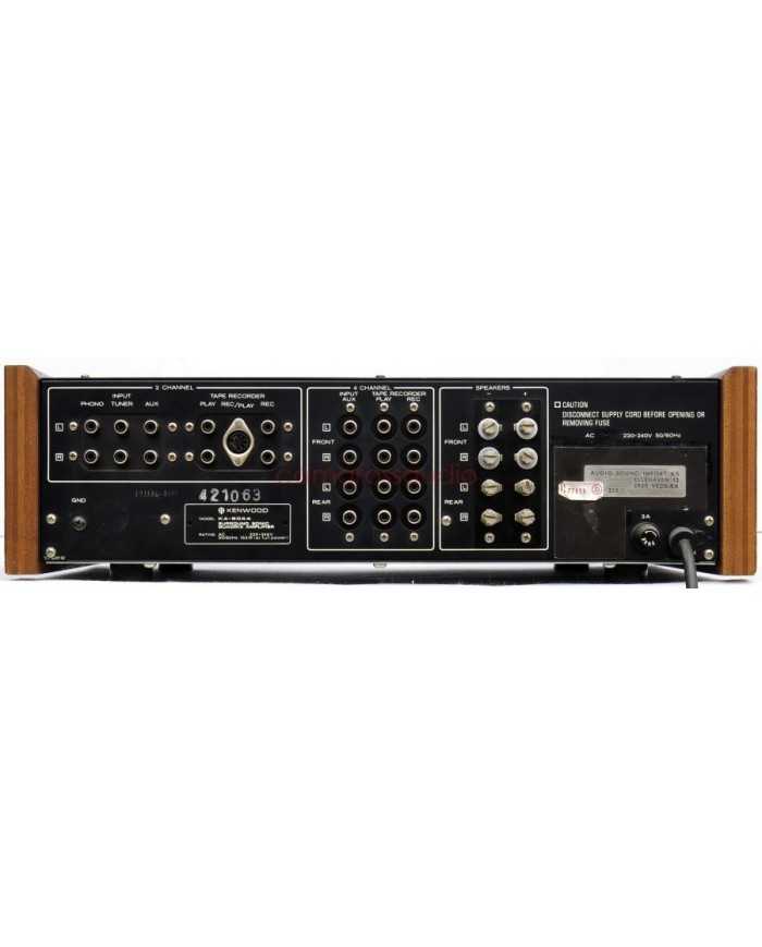 Kenwood KA-8044 Surround Sonic Quadix Amplifikatör arka panel bağlantıları