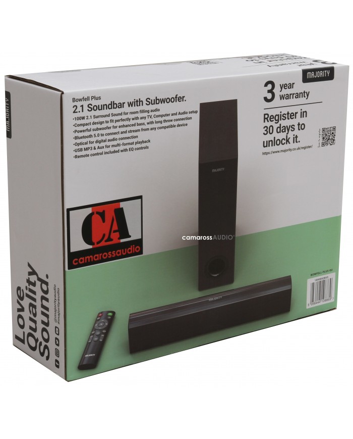 Majority BOWFELL PLUS Soundbar