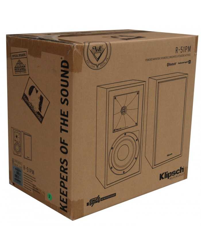 Klipsch R-51PM Powered Monitor Hoparlör Kutusu, Bluetooth Özellikli