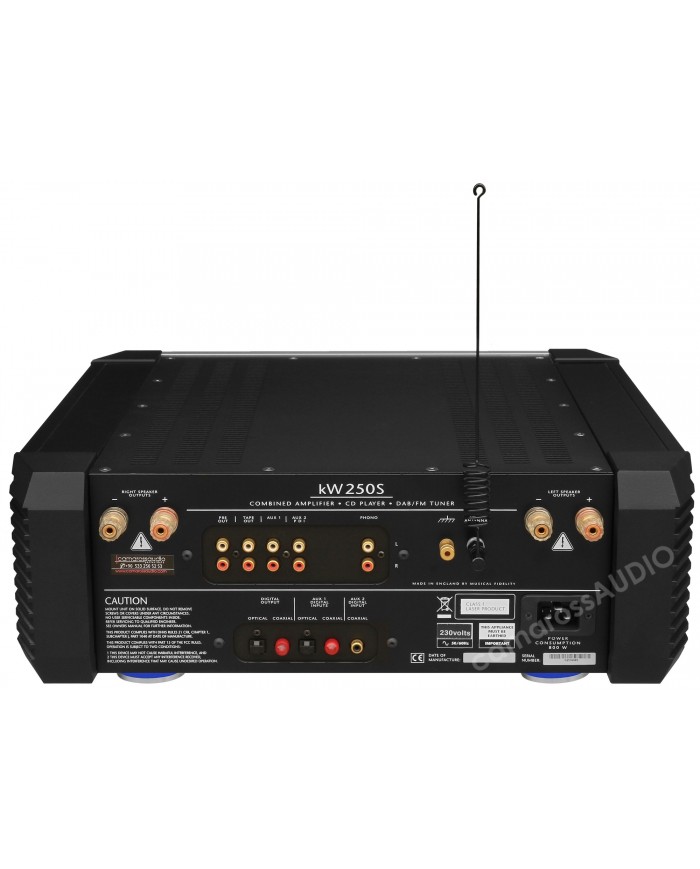 Musical Fidelity KW-250S Rear