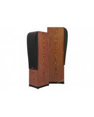 Kef Reference Model Three ahşap kaplama hoparlörler, zarif tasarımı ve güçlü sesiyle.