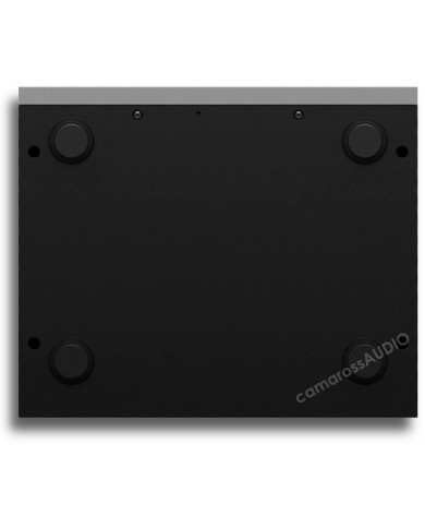 Matrix Mini-i 4 DAC altı görünümü, siyah gövde ve kaymayı önleyici ayaklar.