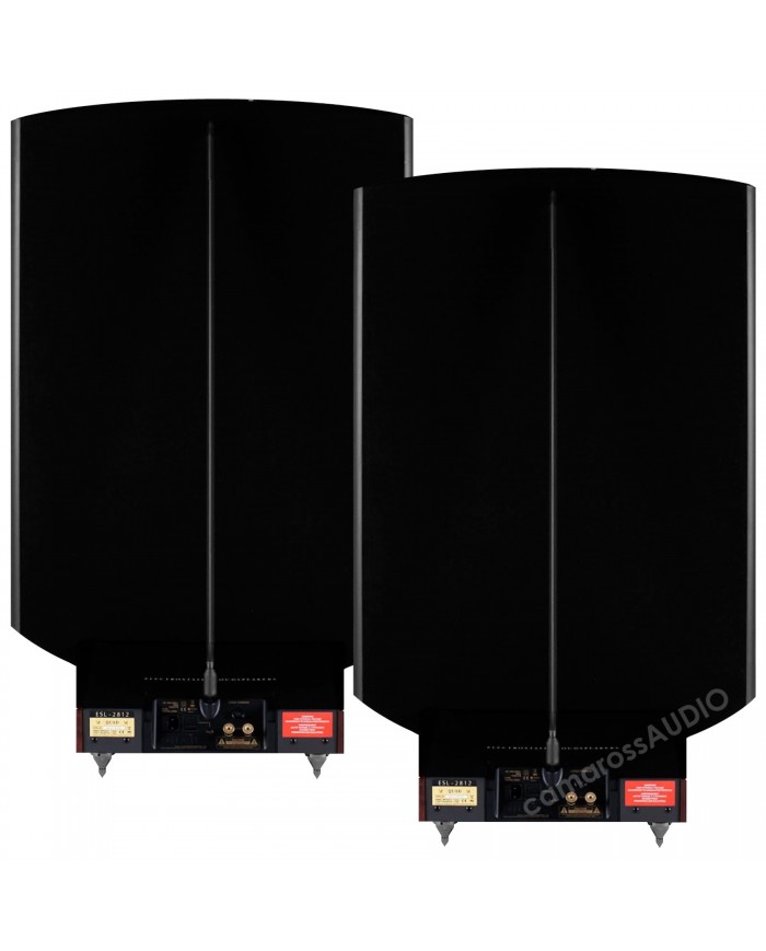 Quad ESL-2812 Siyah Elektrostatik Hoparlör Takımı Arka Görünüm