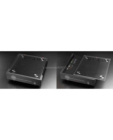 QUAD Artera Solus Play Siyah Hi-Fi Entegre Amplifikatör Açık Kapağı