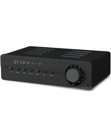 Siyah Quad QC-Twenty Four Hi-Fi Ön Amfisi CD Phono Tuner Girişli