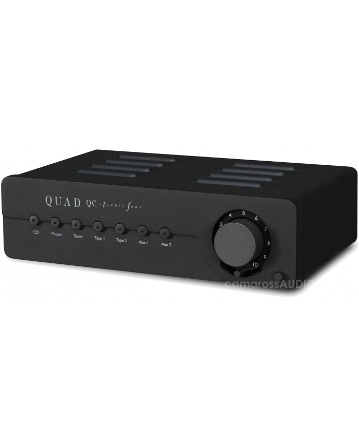 Siyah Quad QC-Twenty Four Hi-Fi Ön Amfisi CD Phono Tuner Girişli