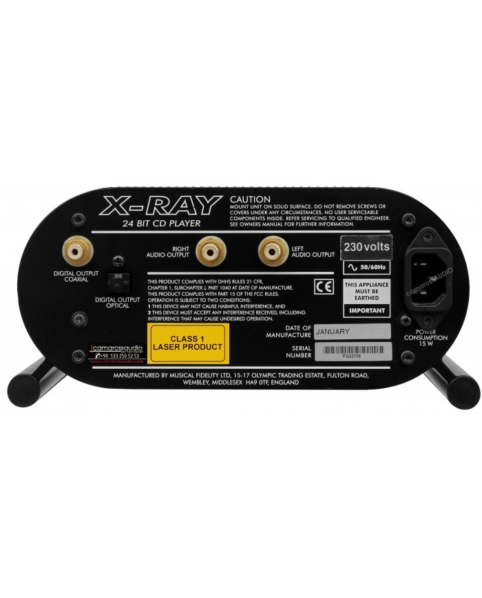 Musical Fidelity  X-RAY CD Player  Musical Fidelity  X-RAY CD Player