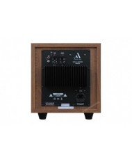 Argon Audio Malmö SUB8 ahşap kasa subwoofer arka bağlantı paneli.
