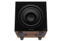 Argon Audio Malmö SUB 8 subwoofer, siyah ön panel ve ahşap gövde.