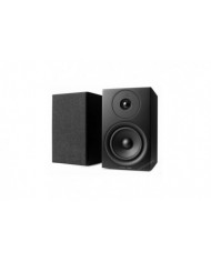 Argon Audio FORUS 5 siyah bookshelf hoparlör, ön panelde Argon Audio logosu.