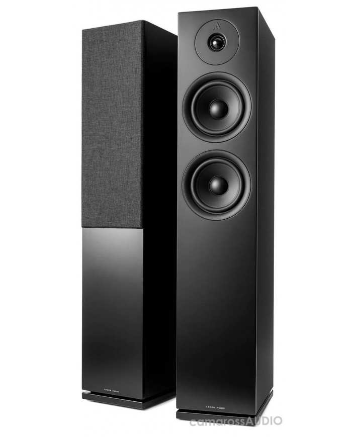 Argon Audio FORUS 55 siyah 2 yollu kule tipi hoparlörler