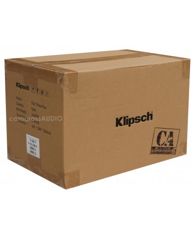 Klipsch The Three Plus box Klipsch The Three Plus box