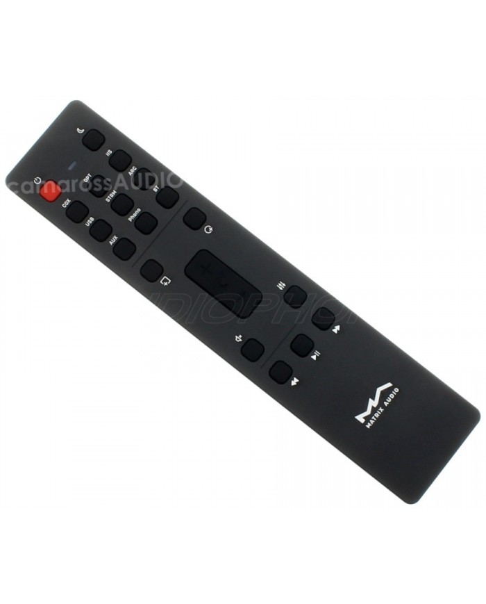 Matrix Audio Element i2 kumanda siyah, USB, AUX, Phone girişli.