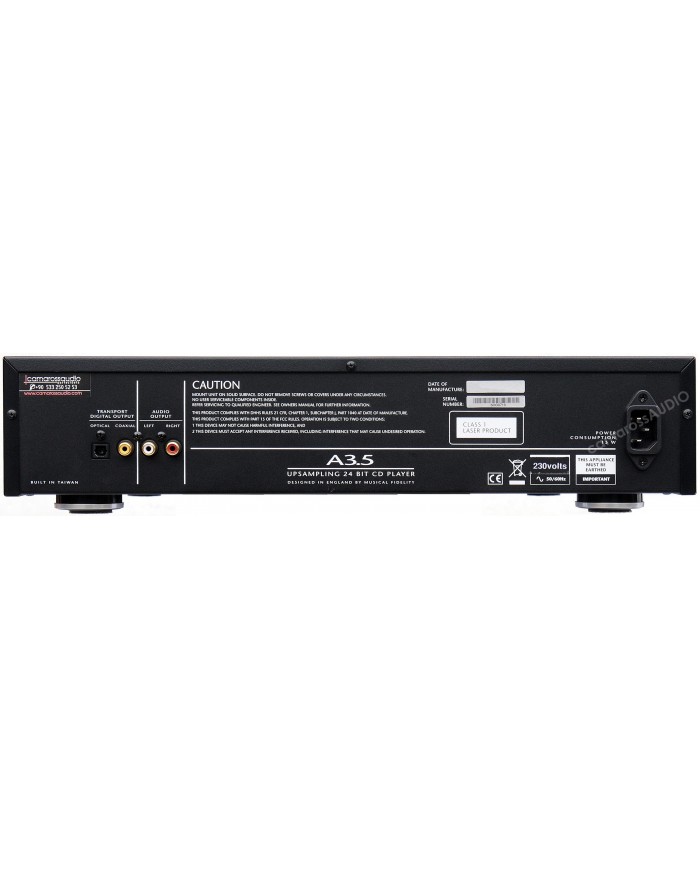 Musical fidelity A3.5 Cd player Musical fidelity A3.5 Cd player