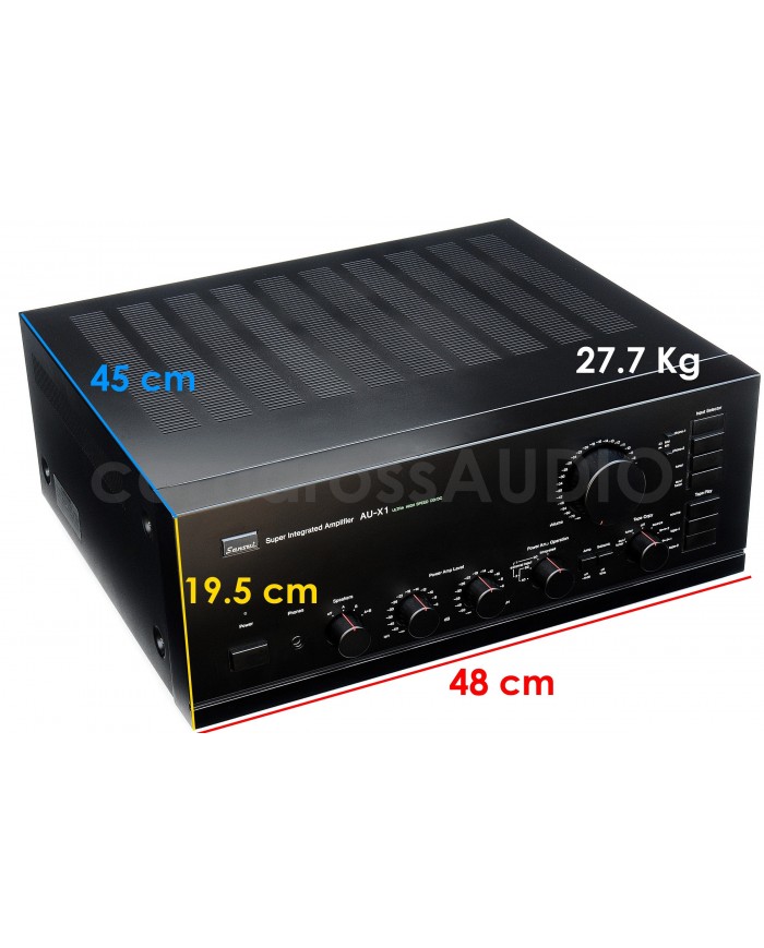 Sansui AU-X1 Dimensions Sansui AU-X1 Dimensions