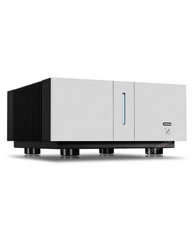 Quad ARTERA Mono amplifikatör beyaz ön panel siyah soğutuculu