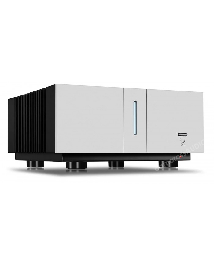 Quad ARTERA Mono amplifikatör beyaz ön panel siyah soğutuculu