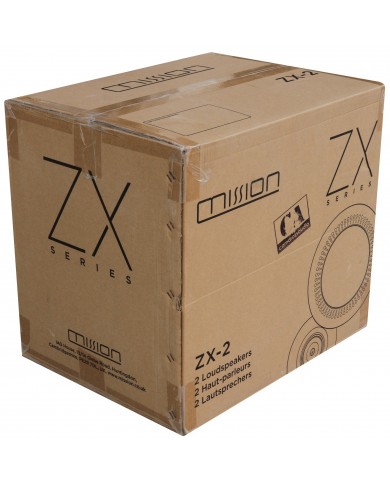 Mission ZX-2 Hoparlör Kutusu, ZX Serisi Ambalajı