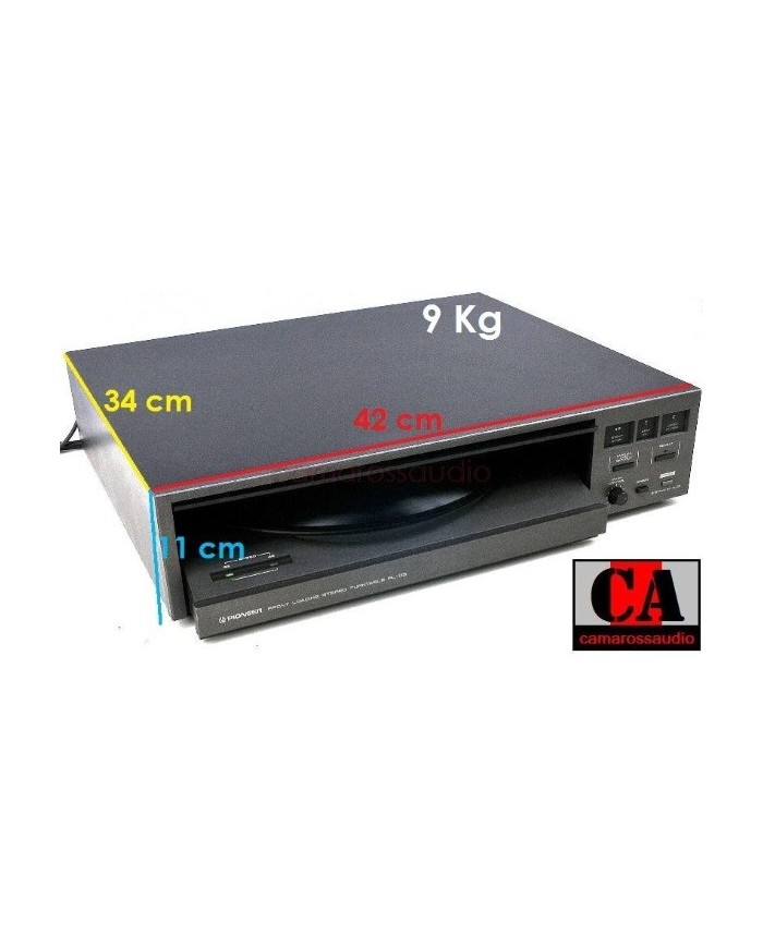 Pioneer Pl-05 front loading turntable