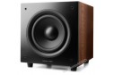 Argon Audio Malmö SUB 6 subwoofer, ceviz kaplama, siyah ön panel.