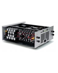 Matrix MA-1 amplifikatör iç bileşenleri açık gümüş kasa yüksek kaliteli ses ekipmanı