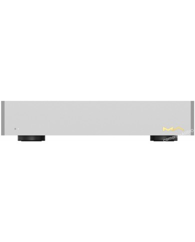 Matrix SS-1 Amplifikatör Gümüş Ön Panel Güç Düğmesi ve Logo