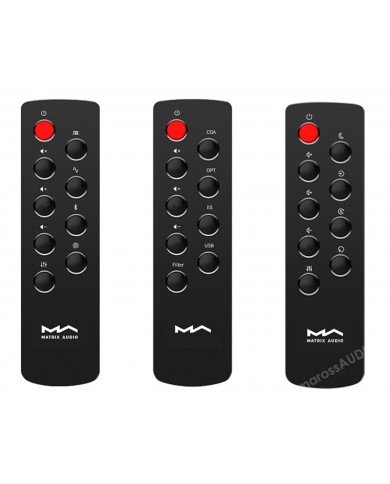 Matrix Audio RM2 RM3 siyah uzaktan kumanda, COA OPT IIS USB girişli
