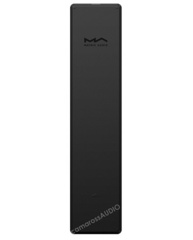 Matrix Audio RM4B siyah renkli, modern tasarımlı ses cihazı.