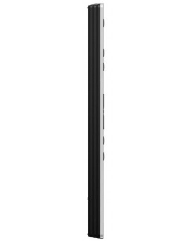 Matrix Audio RM4C siyah ve gümüş renkli, ince ve şık bir tasarıma sahip.