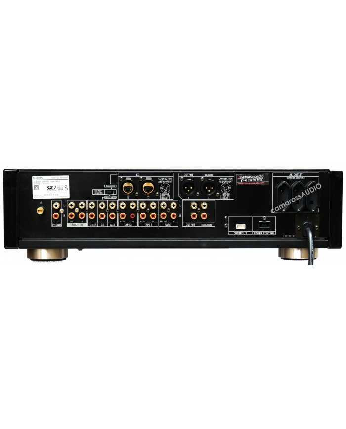 SONY TA-E80ES Pre TA-N80ES Power Amplifier arka panel bağlantıları detaylı görünüm