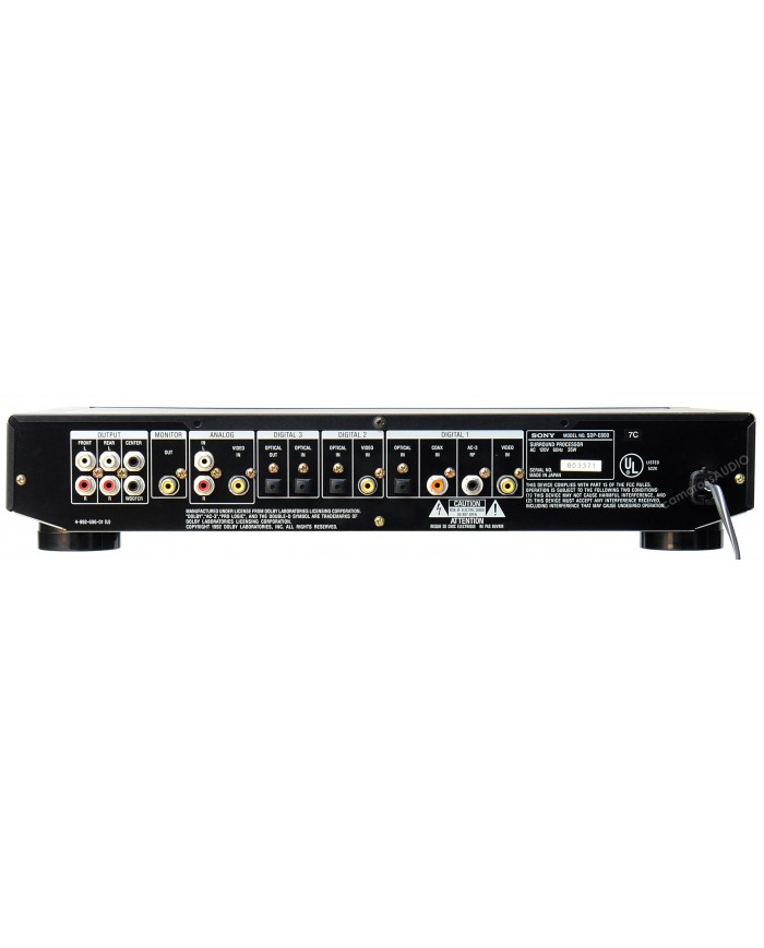 Sony SDP-E800 Preamplifier - DAC - Processor
