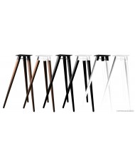 Buchardt Audio Stands: Ahşap, Siyah ve Beyaz Renk Seçenekli Modern Hoparlör Ayakları
