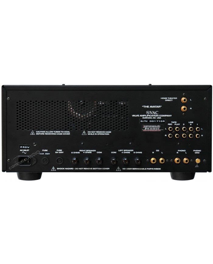 VAC Avatar Tube Amplifier