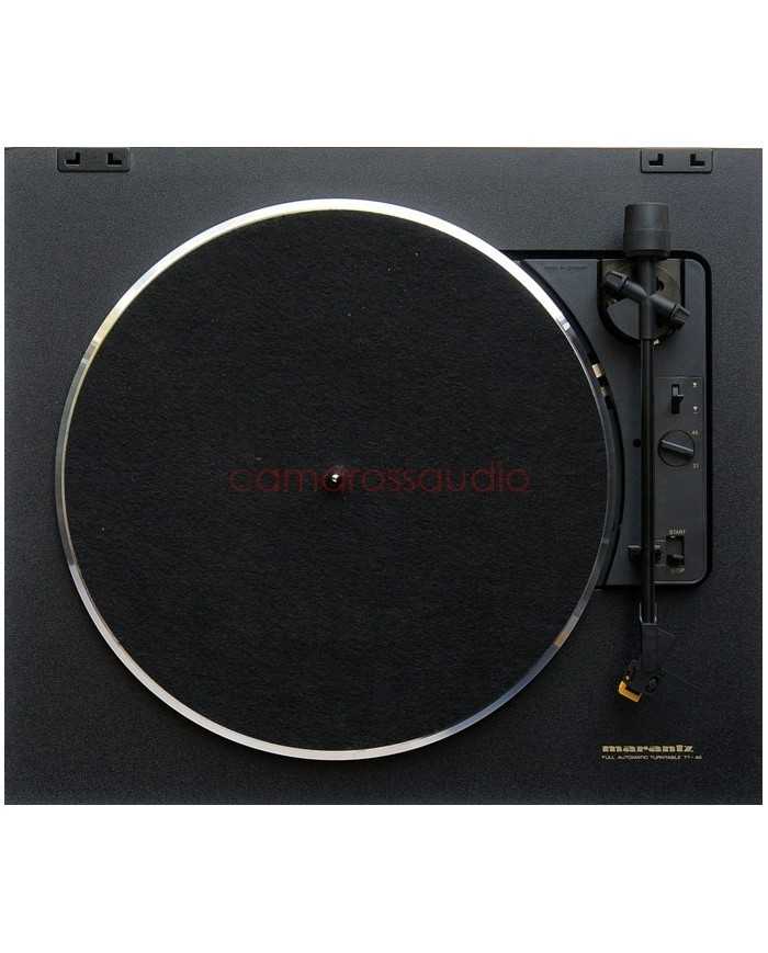Marantz TT42 siyah tam otomatik pikap, ses sistemi için.