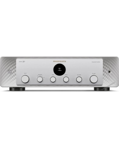 Marantz MODEL 50 Gümüş Renk Entegre Amplifikatör Ön Yüzü