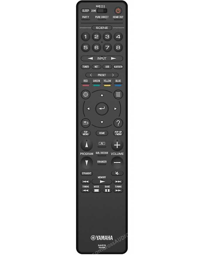 Yamaha RX- A8A Remote control